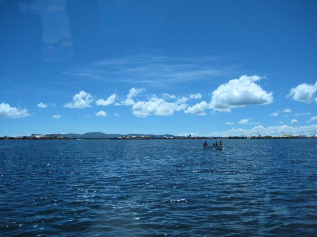 Titicaca meer Titicaca lake (4000m above sea level)